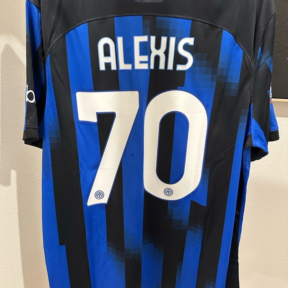 2023-24 Inter Milan Alexis Sánchez Soccer Jersey - Picture 1 of 2